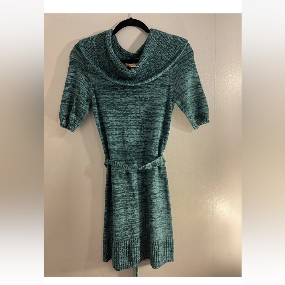 MUDD Women’s Cowl Neck Knit Sweater Dress Size Medium